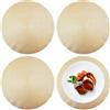 Spldsun 4 Pezzi Set de Table Doré, Tovaglietta Gold Hollow, Gold Pvc Placemat Table, Antiscivolo E Resistenti Al Calore, per Decorare E Proteggere I Tavoli Da Pranzo (Oro)