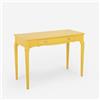 Produce Shop Tavolino consolle scrivania mobile ingresso shabby chic legno 106x47cm Toscano - Giallo