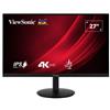 Viewsonic Monitor Led 27" ViewSonic VG2708-4K 4K 3840x2160/4ms/classe F/Nero [VG2708-4K]