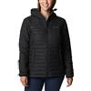 Columbia Silver Falls Hooded Jacket, Piumino Con Cappuccio, Donna, Nero, S