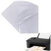 DeJivsin 12 Fogli Adesivi A4 Stampabili, Vinile Stampabile Carta Adesiva Impermeabile, A4 Bianca, carta adesiva per stampante, Carta Autoadesiva per Stampa Laser e Inkjet, per Adesivi
