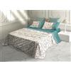 Laura Biagiotti Completo Letto Lenzuola Matrimoniale in Puro Cotone Maxi, Set lenzuola Halles Ottanio Rosa due piazze, Lenzuolo Sopra, Sotto con angoli, 2 Federe
