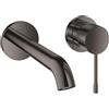 Grohe Essence rubinetto lavabo a parete, 19408A01, Essence hard graphite [Rubinetteria Bagno > Rubinetteria Lavabo]