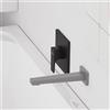 Villeroy & Boch Architectura Square rubinetto doccia da incasso con miscelatore, TVS125002000K5, Architectura Square nero opaco [Rubinetteria Bagno > Rubinetteria Doccia]