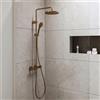 Duravit Shower Systems colonna doccia con termostatico, TH4282008004, Shower Systems bronzo spazzolato [Rubinetteria Bagno > Colonne Doccia]