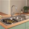 Grohe Start Edge rubinetto da cucina, estraibile, orientabile, 30550000, Start Edge cromo [Rubinetteria da Cucina > Rubinetti da Cucina]