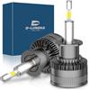 D-Lumina Lampadina H1 LED 360° 120W 20000LM 6500K Super Brillante Fari Kit Sostituzione la Alogena Abbaglianti e Anabbaglianti per 12V Auto, 2 pezzi