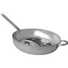 Pentalux Padella Saltapasta professionale manico in metallo uso professionale (40cm h.9cm)