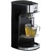 SENYA Macchina da tè nero Tea Time, compatibile con teiera elettrica, tè in foglie sfuse o bustine di tè sfuse, con infusore rimovibile da 1415 W, SYBF-CM013N, nera