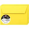 Clairefontaine 5566C - Pacco da 20 Buste autoadesive - Formato C6 11,4x16,2cm - 120g/m² - Colore giallo sole -Inviti Eventi e Corrispondenza - Gamma Pollen - Carta Premium Liscia