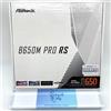 ASRock Scheda madre ASRock B650M PRO RS AM5 AMD B650 DDR5 MicroATX nuova di zecca