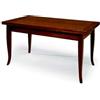 Vicentini arreda TAVOLO DA CUCINA IN LEGNO ALLUNGABILE ARTE POVERA MOD DUETTO (100X70 (180))
