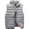 HEONSATI Giubbotto da Donna Senza Maniche Mezza Stagione Taglie Forti Imbottito Gilet con Cappuccio Trapuntata Piumini Inverno Smanicato Trapuntato Piumino Donna Caldo Cappotti Zip Curvy Imbottita Vestibilità