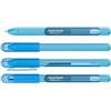 Newell Brands Paper Mate InkJoy - Set di 4 penne a inchiostro gel con cappuccio, colori assortiti da 0,7 mm, punta media, per adulti, colore: Azzurro