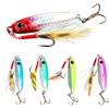 WASAGA Affondamento Esche da Pesca, WASAGA 5 pz 7g/10g/15g/20g/25g/30g Metallo Duro Spinner Esche Pesce Maschere per Trota Pesce Persico Salmone Bass Pike (15g)