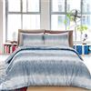 Dorian Home Telo Arredo Copritutto in 100% Cotone, Lenzuolo Copriletto, Foulard Copridivano Made in Italy, Matrimoniale 270 x 270 cm, Fantasia Drops Ottanio