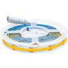 Tesfish Striscia LED 12 V COB 2 m Bianco Caldo 3000K 320 LEDs/m Strisce luminose flessibili Nastri al neon con spina DC per feste, banconi, scaffali, decorazioni per la casa