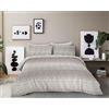 Dorian Home Telo Arredo Copritutto in 100% Cotone, Lenzuolo Copriletto, Foulard Copridivano Made in Italy, Matrimoniale 270 x 270 cm, Fantasia Drops Beige