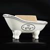 dodococa 1 pezzo 14,2 cm Le Bain ceramica Mini Clawfoot pantofola vasca da bagno portasapone Decortativo (stile 03)