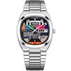 Sea Gull SEA-GULL Seagull Orologio Meccanico Automatico TV Design 36mm 50M Impermeabile Orologio Da Polso Degli Uomini Donne Orologio di Lusso Reloj Hombre Nuovo 1051A/B, Colorato.