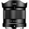 VILTROX Obiettivo Grandangolare da 40mm f/2,5 Z Full Frame con Messa a Fuoco Automatica Obiettivo Compatibile con fotocamere Nikon Z Mount Z5 Z50 Z6 Z6II Z7 Z7II ZFC Z30 Z9 Z8 Z6III ZF