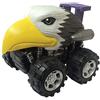 Wild Zoomies - Aquila di Deluxebase. Monster Truck a Frizione con Fantastico Motociclista Animale, Ottimo Giocattolo a Tema Aquila per Ragazzi e Ragazze