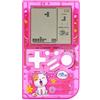 CZT Creativo trasparente piccolo Brick machine Console di gioco retrò Console di gioco portatile Puzzle interessante Regali per bambini Regali dello studente Console di gioco tascabile (Pink)