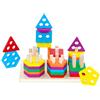 SpriteGru 36 pezzi, giocattoli educativi in legno, età prescolare, blocchi geometrici per riconoscimento di forme e colori, giocattoli non tossici, per bambini da 1 a 5 anni.