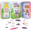 ASTARON Magnetic Puzzle Tin Box Game per bambine, bambini, viaggi Attività Giocattoli Educativi con 26 Puzzle Magnetici, Stimola l'Immaginazione e la Concentrazione