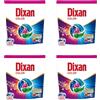 Dixan DISCS 4in1 Color Detersivo Lavatrice (32 Lavaggi), Capsule lavatrice per colori vivaci, pulizia profonda del bucato e freschezza igienica per la lavatrice, Rimuove le macchie da 20°C