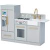 Teamson Kids Gris Cucina per Bambini Legno Gioco Giocattolo Imitazione Teamson Kids TD-12302A