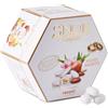Generic CONFETTI CRISPO SNOB LIETO EVENTO SENZA GLUTINE BIANCHI PER NOZZE COMUNIONE CRESIMA BATTESIMO DA GRAMMI 500 ANIMA MANDORLA RIVESTITA DI CIOCCOLATO IMBUSTATI SINGOLARMENTE IN 6 DIFFERENTI GUSTI