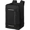 American Tourister Urban Track - Borsa da cabina Ryanair 25 x 20 x 40 cm, 24,5 l, 0,50 kg, bagaglio a mano, zaino aereo S sottosella, nero (Asphalt Black)