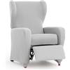 ECOMMERC3 | Fodera per poltrona Relax universale e versatile - Fodera per poltrona, colore grigio perla, protezione facile da posizionare per schienale, seduta e bracci