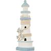 out of The Blue 830352 Articolo Decorativo, Legno, Bianco, 10.5 x 29.5 cm