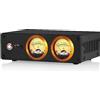 Nobsound HiFi Phono preamplificatore per giradischi MM amplificatore con metro VU (T13)