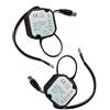enterelettronics Kit 2 Alimentatore 12V Stabilizzato (1.5A) Caricatore Universale 18W IP67 per Telecamere Videosorveglianza Stagno con Cavi Alimentazione - (bianco e/o nero secondo disponibilità)