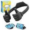 Kinizuxi Regalini di Natale Thumbs Up Lazy Phone Stand per Ragazze e Ragazzi Supporto Universale per Telefono cellulare Per Scrivania, Supporto per Cellulare Supporto per Smartphone per iPhone iPad (Nero)