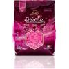 Italwax Solo Cherry Pink Glowax - 400g - Perline di cera per la depilazione a caldo senza strisce - Formula sintetica ideale per le pelli sensibili - Aarea bikini e le ascelle - Inodore