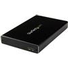 StarTech.com Box Esterno Universale per disco rigido SATA III da 2,5 USB 3.0 - Case SSD/HDD portabile SATA 6 Gbps - supporto UASP, Box esterno HDD/SSD, 2.5, IDE, Parallel ATA, SATA, Seriale ATA II, Serial ATA III, 6 Gbit/s, Collegamento del dispositivo US