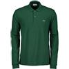 LACOSTE POLO MANICA LUNGA L1312 VERDE