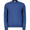 LACOSTE FELPA GIROCOLLO POLICOTTON