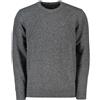 BARBOUR MAGLIONE GIROCOLLO IN LANA MARMORIZZATO