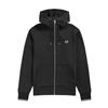 FRED PERRY FELPA FULL ZIP CON CAPPUCCIO LOGO