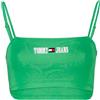 TOMMY JEANS TOP CROP ARCHIVE LOGO DONNA