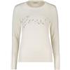 GUESS MAGLIONE GIROCOLLO LOGO STRASS LILIANE DONNA
