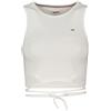 TOMMY JEANS TOP CROP CON LACCETTI DONNA