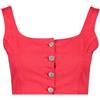 TOMMY JEANS TOP CROP IN DENIM DONNA