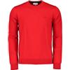 LACOSTE MAGLIONE GIROCOLLO MERINO COCCODRILLO IN TONO