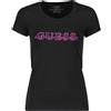 GUESS T-SHIRT SCRITTA LOGO DAVINA DONNA